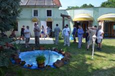 Balatonaliga, a kert